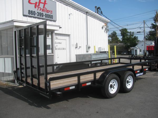 17 Sure Trac ST 7 x 18 TAT Utility with Reinforced Gate 